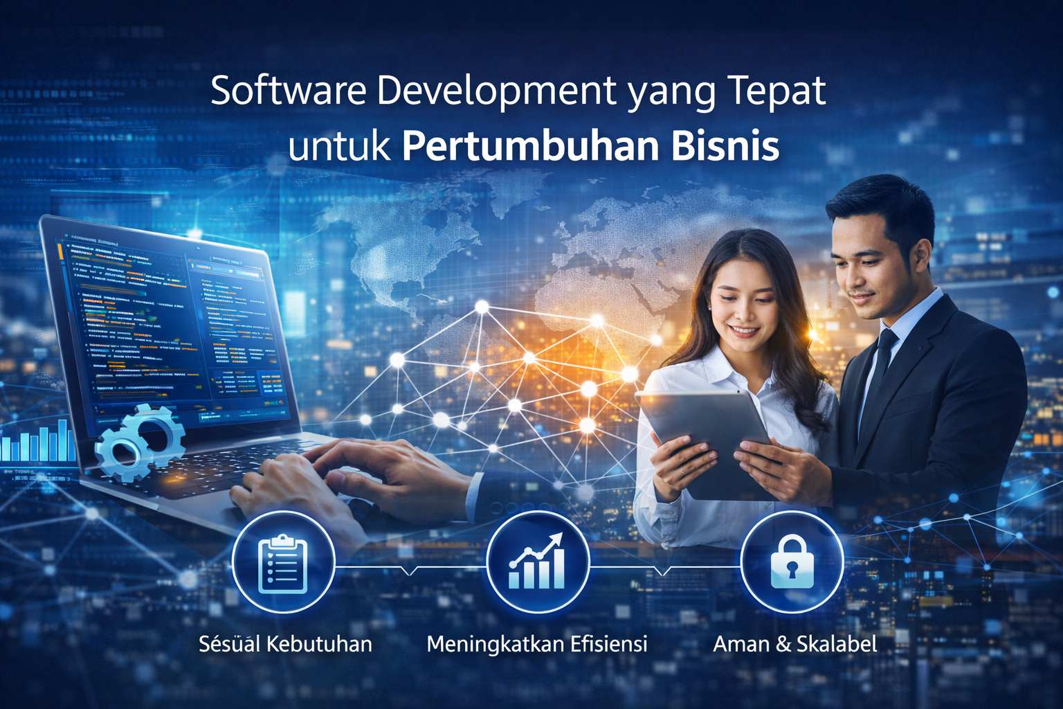 Software Development yang Tepat untuk Pertumbuhan Bisnis